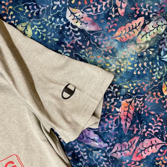 Champion Performance Vapor Belong 1 John 1:3 Scrabble Tile Shirt Size Small - Picture 2 of 8